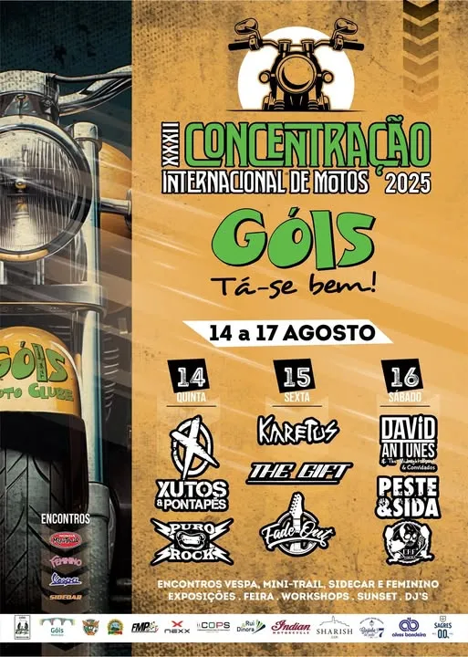 Concentração Motard de Góis 2025