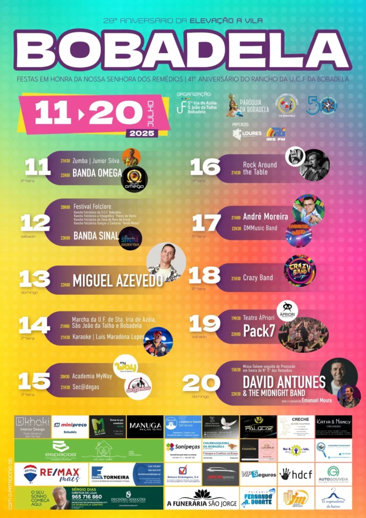 Festas da Bobadela 2025