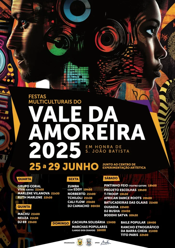 Programa Festas do Vale da Amoreira 2025