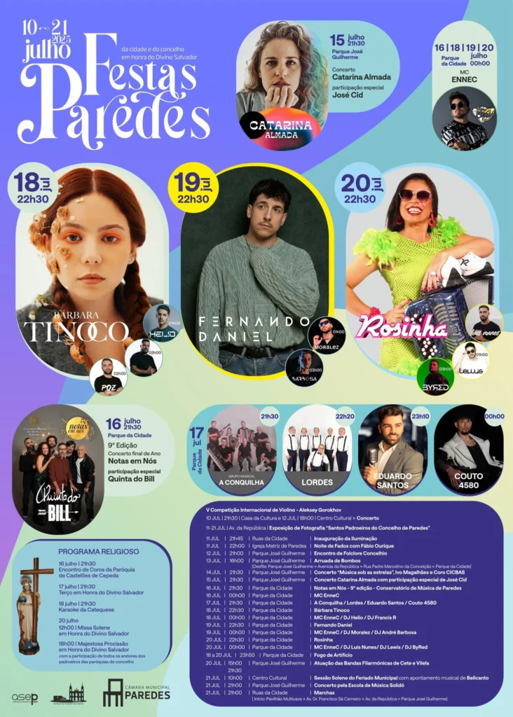 Festas de Paredes 2025