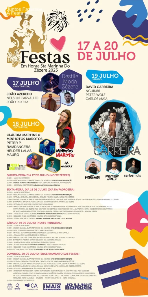 Festas de Santa Marinha do Zêzere 2025