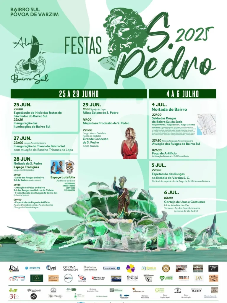 Festas de São Pedro 2025 em Póvoa de Varzim