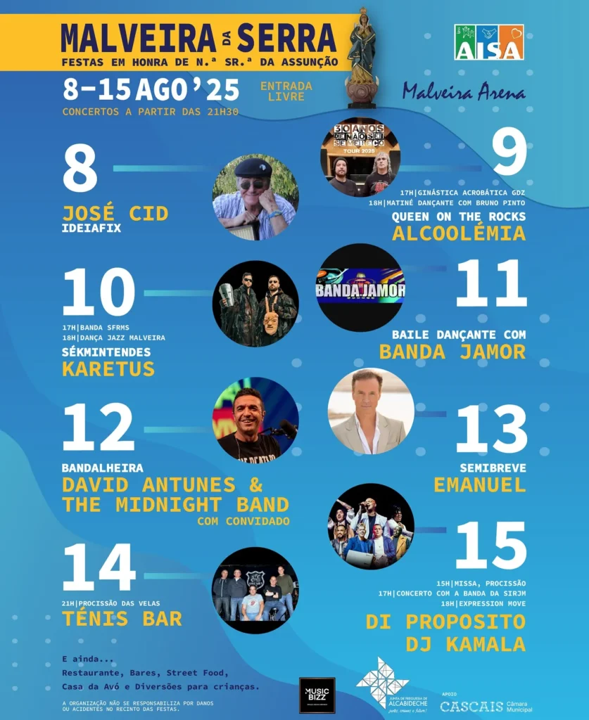 Festas da Malveira da Serra 2025