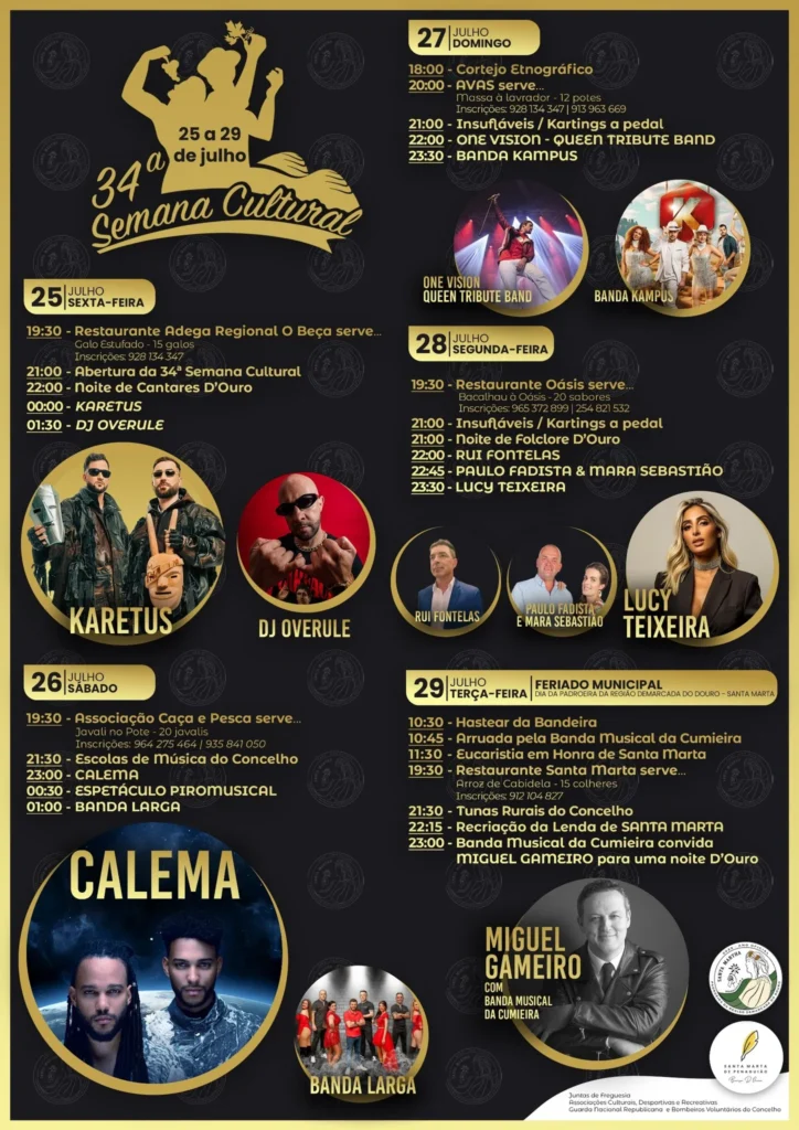 Semana Cultural de Santa Marta de Penaguião 2025