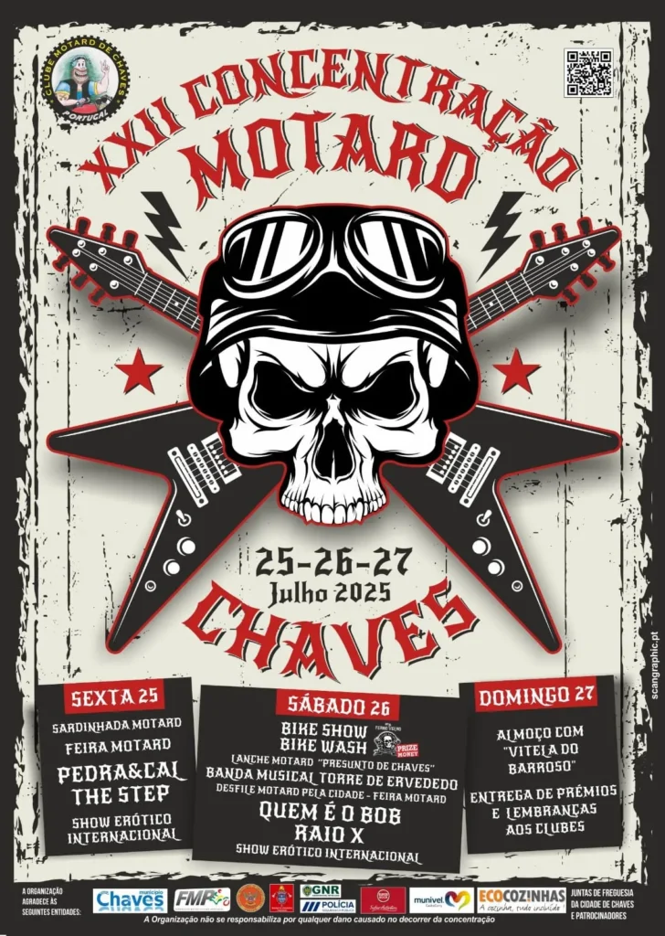 Concentração Motard de Chaves 2025
