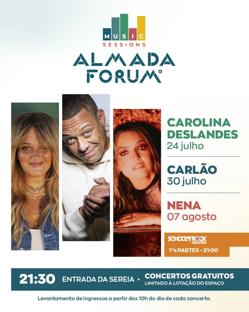 Concertos do Almada Fórum 2025