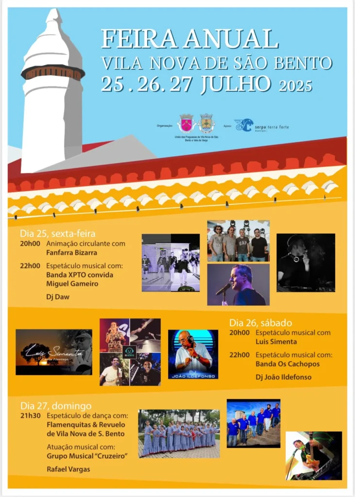Feira Anual de Vila Nova de São Bento 2025