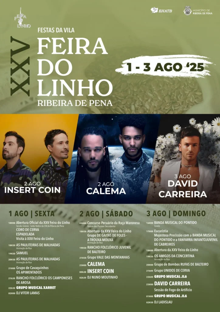 Feira do Linho 2025 em Ribeira de Pena