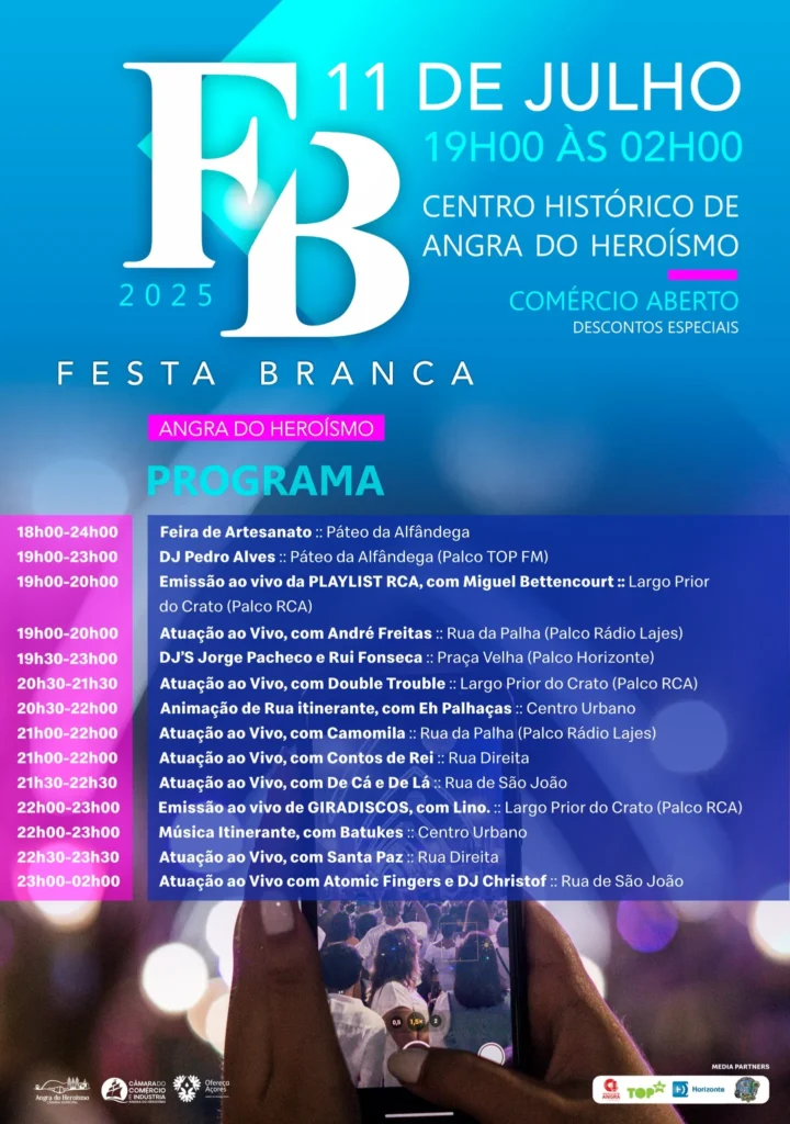 Noite Branca de Angra do Heroísmo 2025