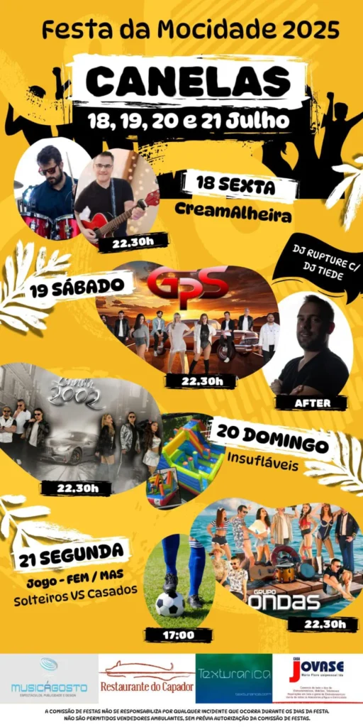 Festa da Mocidade 2025 em Canelas