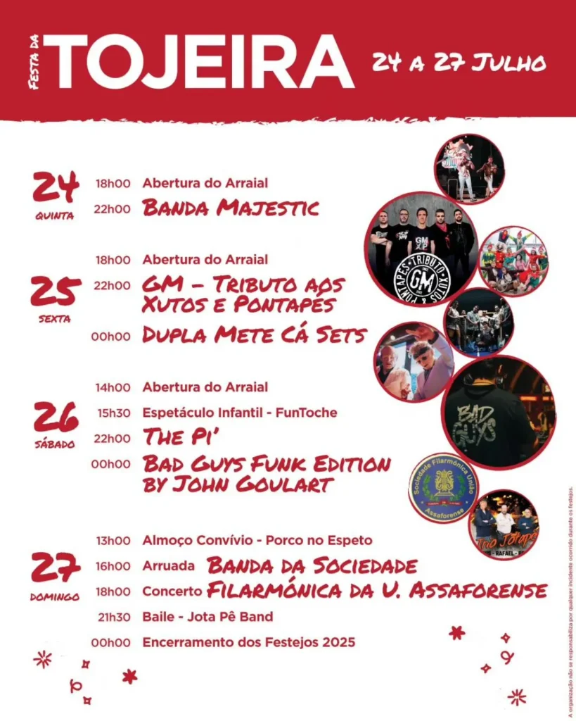 Festas da Tojeira 2025