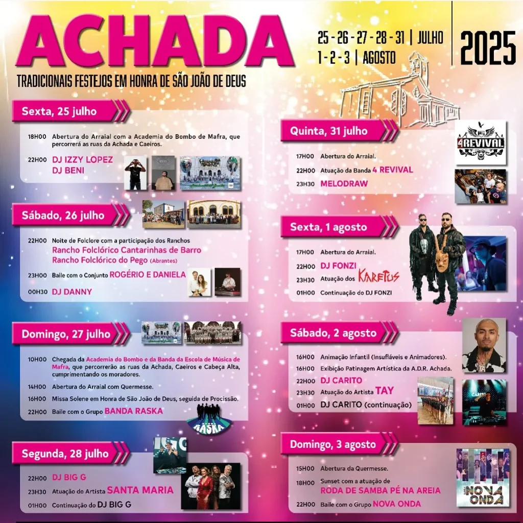 Festas de São João 2025 em Achada