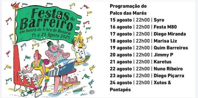 Festas do Barreiro 2025