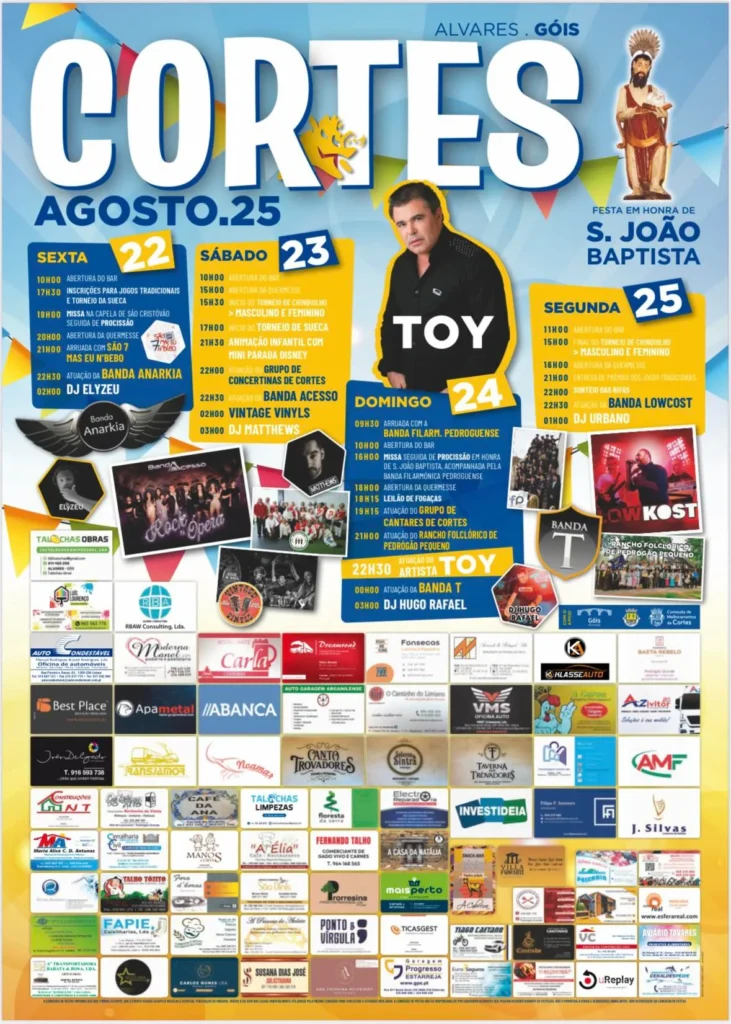Festas de Cortes 2025