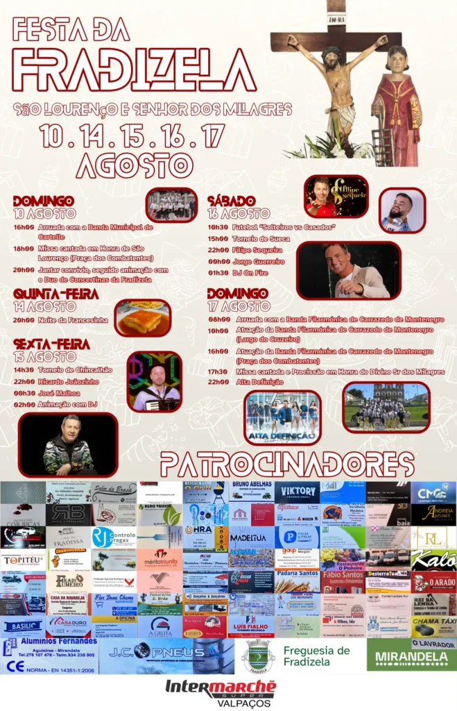 Festas da Fradizela 2025
