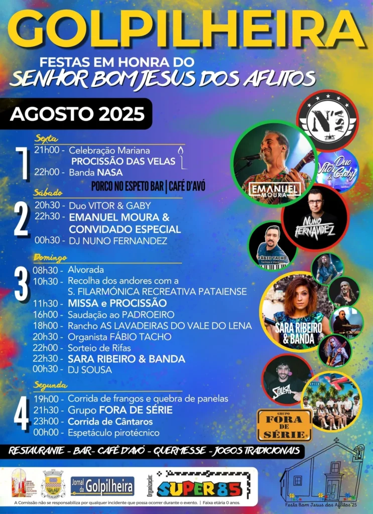Festas de Golpilheira 2025
