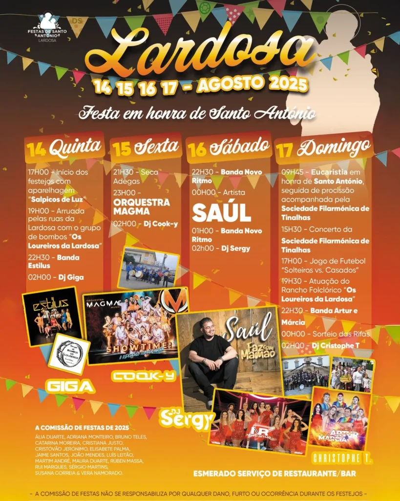 Festas da Lardosa 2025
