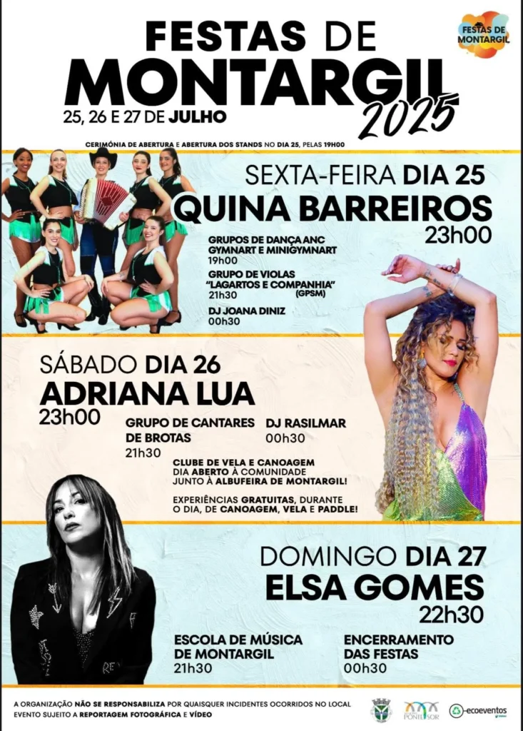Festas de Montargil 2025