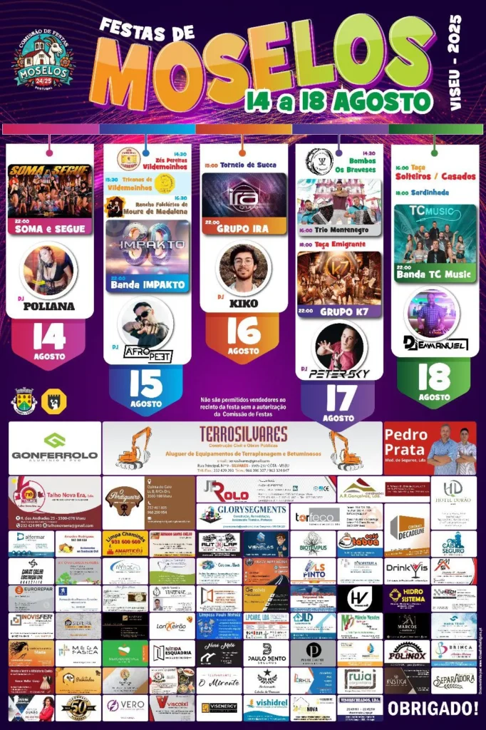 Festas de Moselos 2025