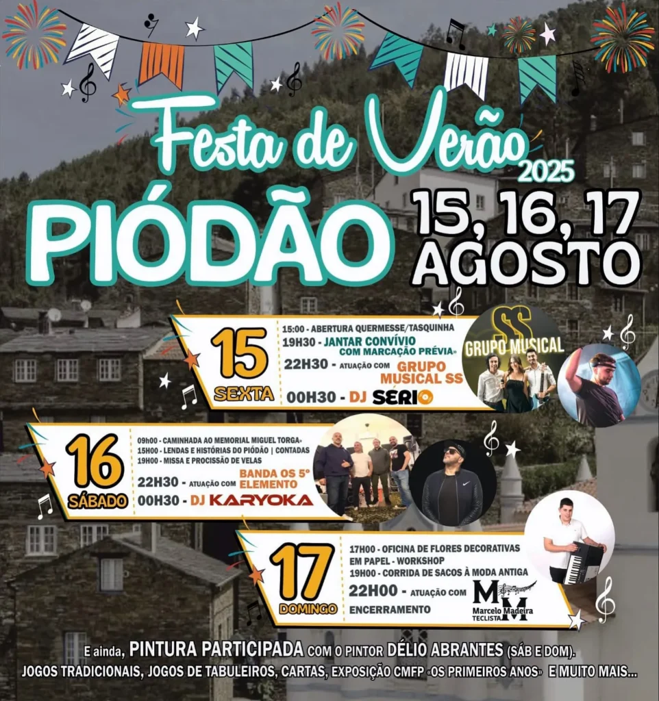 Festas do Piódão 2025