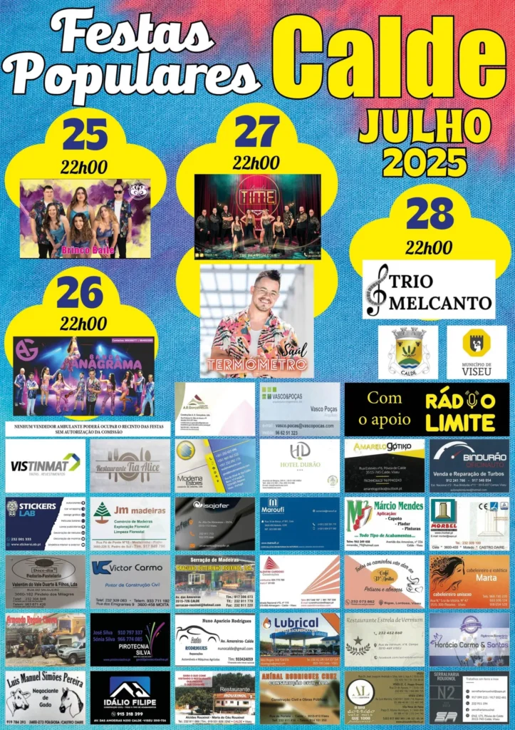 Festas Populares de Calde 2025