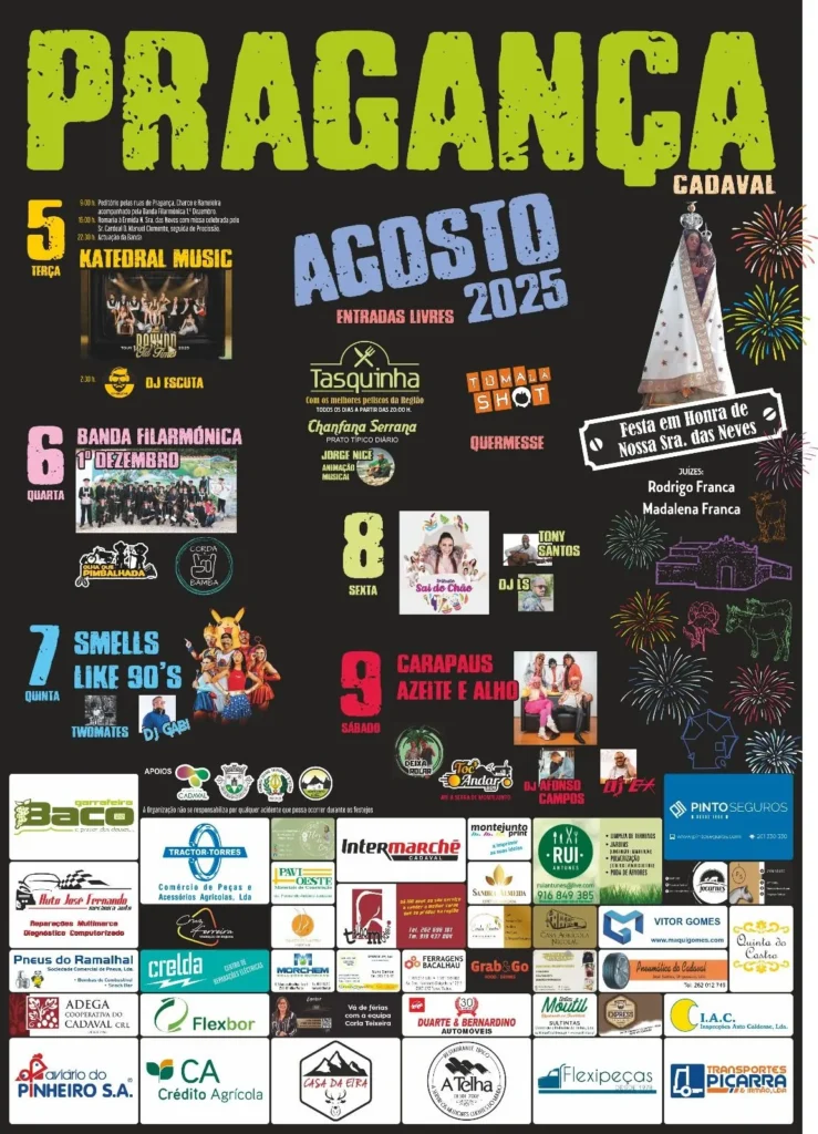 Festas de Pragança 2025
