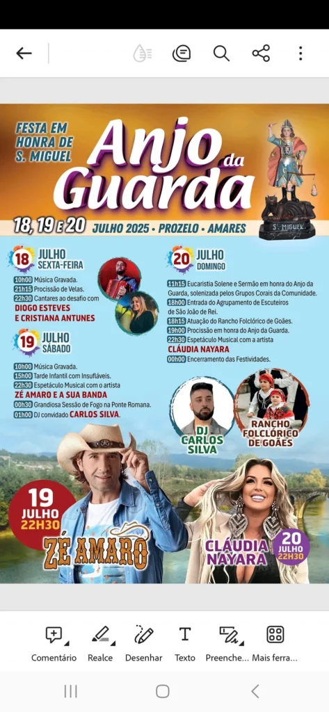 Festas de São Miguel 2025 em Prozelo