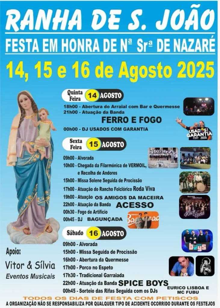 Festas de Ranha de São João 2025