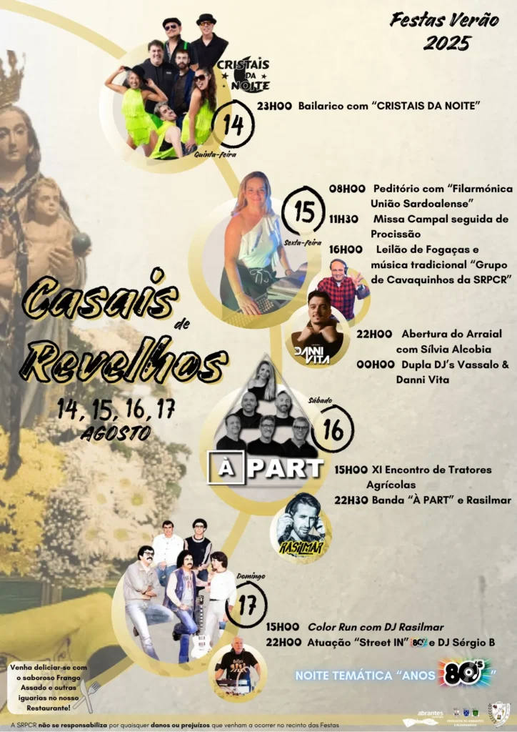 Festas de Casais de Revelhos 2025