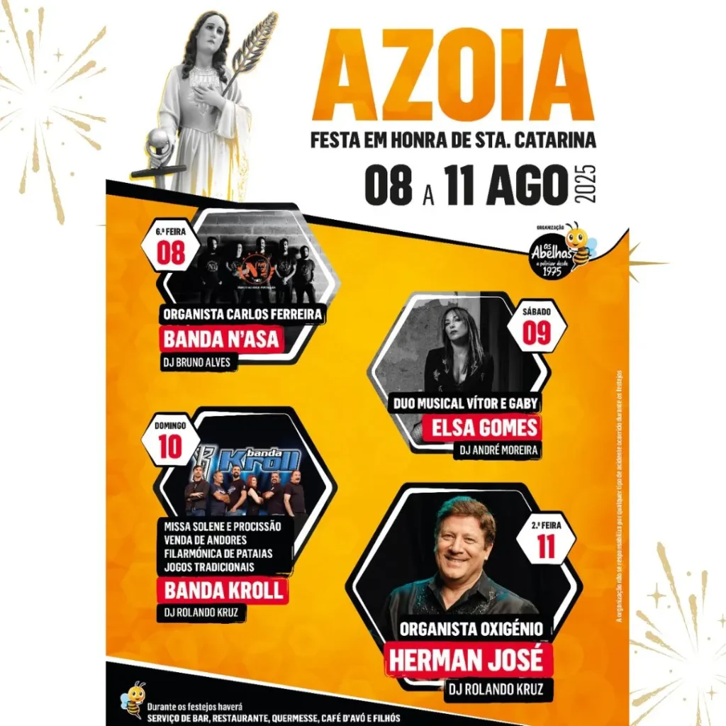 Festas de Santa Catarina 2025 em Azoia