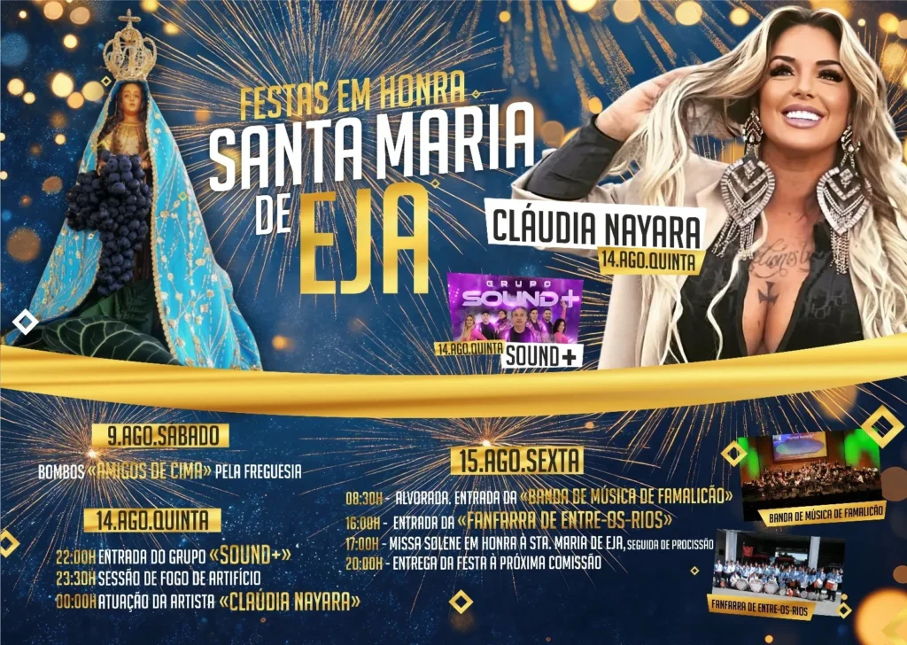 Festas de Santa Maria 2025 em Eja