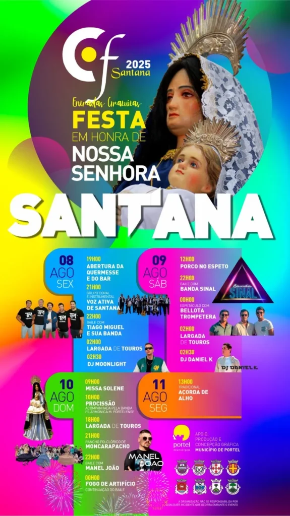 Festas de Santa Ana em Santana