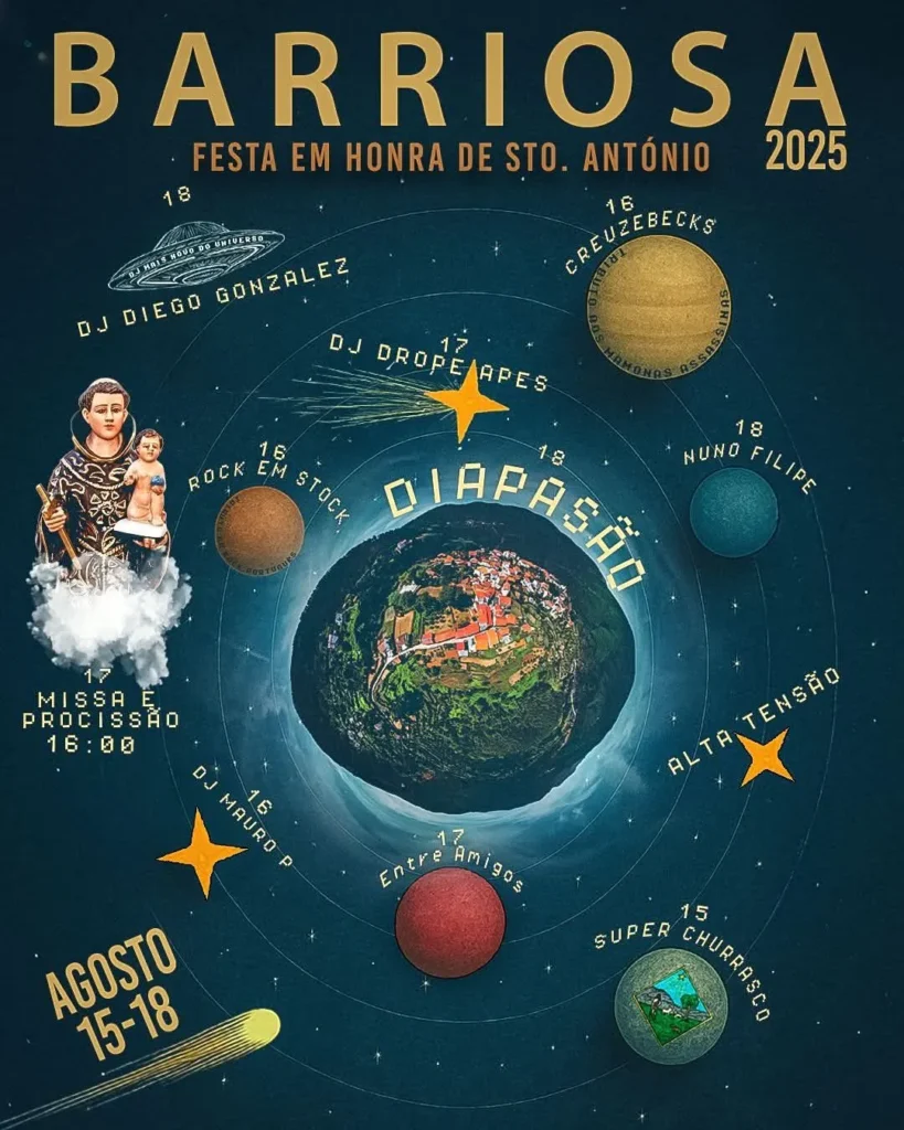 Festas de Santo António 2025 em Barriosa
