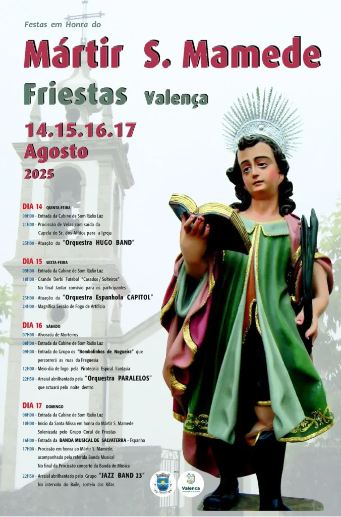 Festas de São Mamede 2025 em Friestas