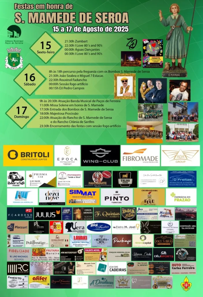 Festas de São Mamede 2025 em Seroa