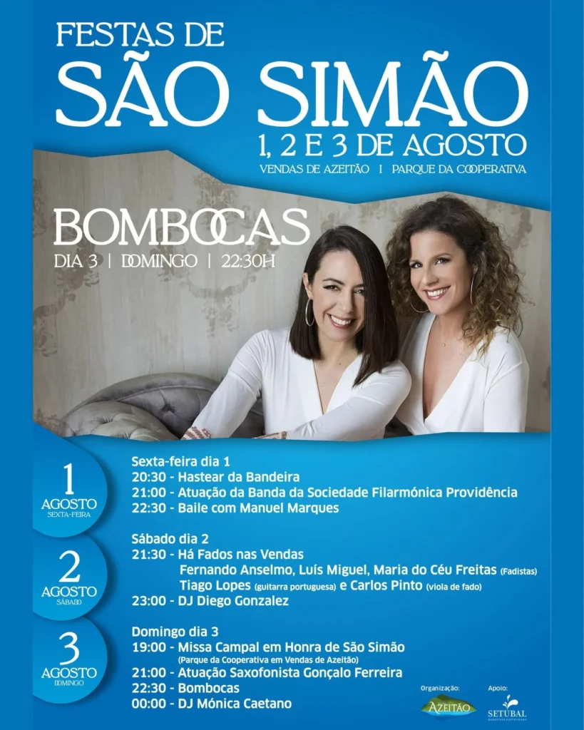 Festas de São Simão 2025 em Vendas de Azeitão