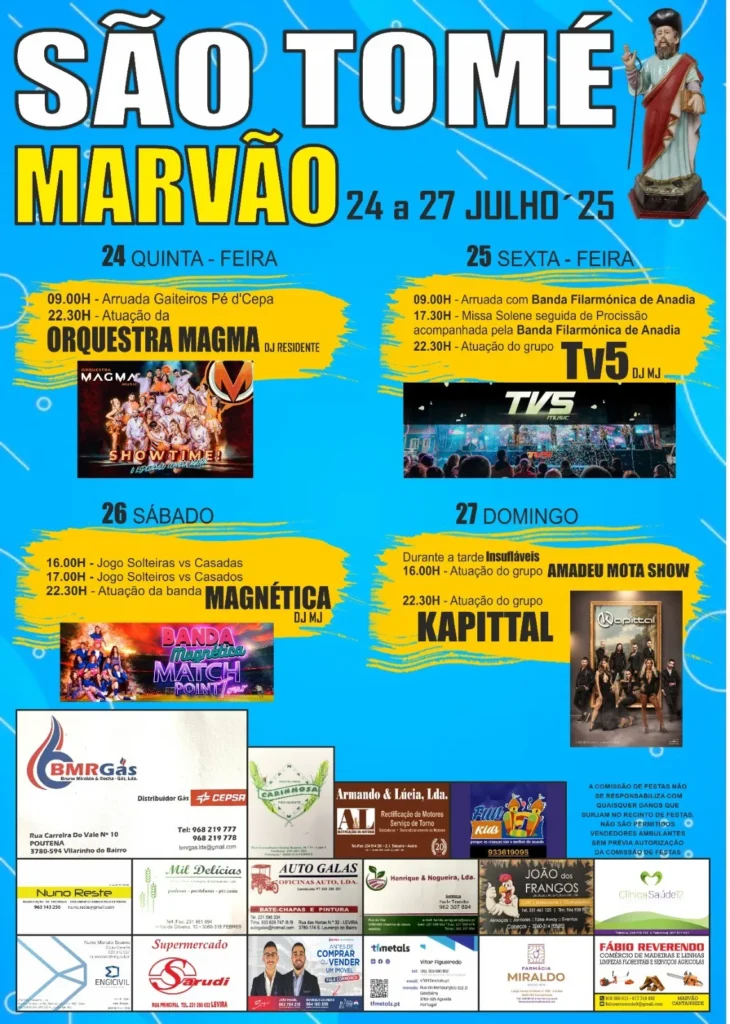 Festas de São Tomé 2025 em Marvão