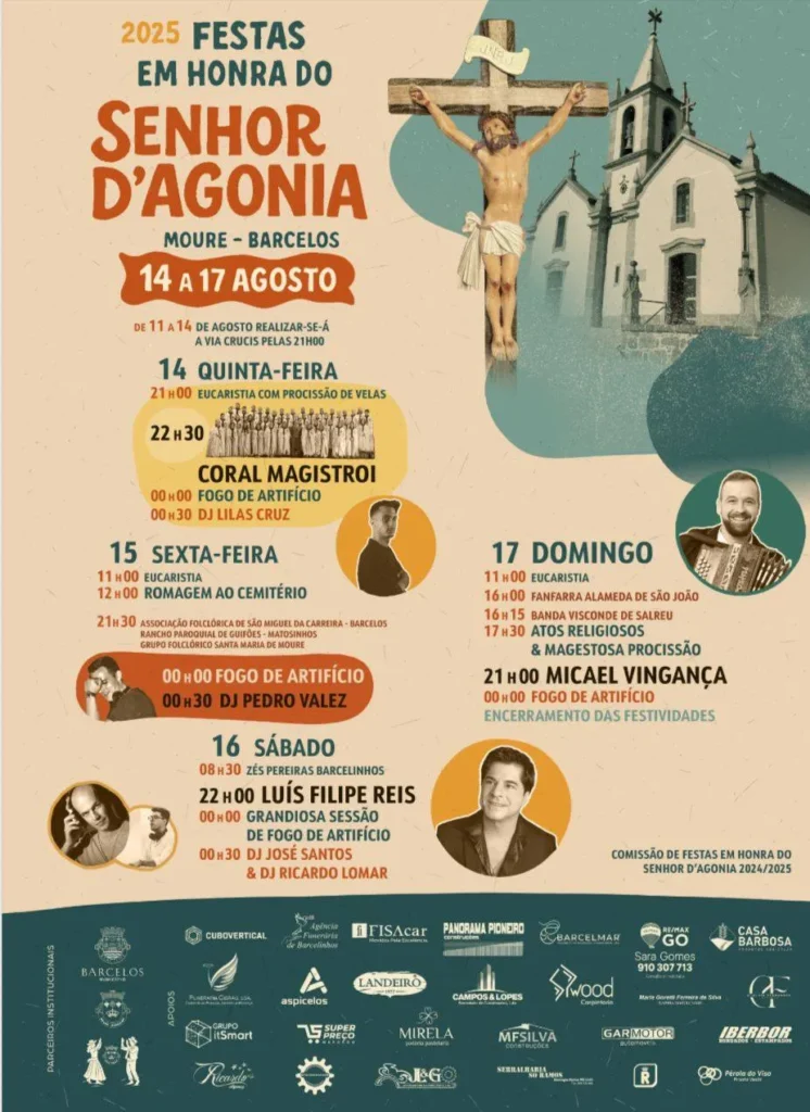 Festas do Senhora da Agonia 2025 em Moure