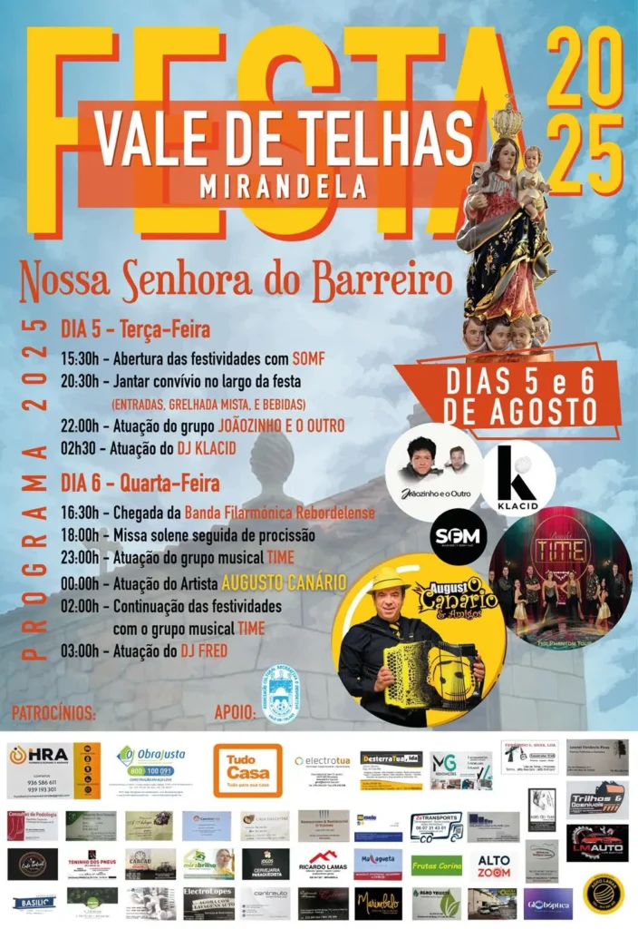 Festas de Vale de Telhas 2025