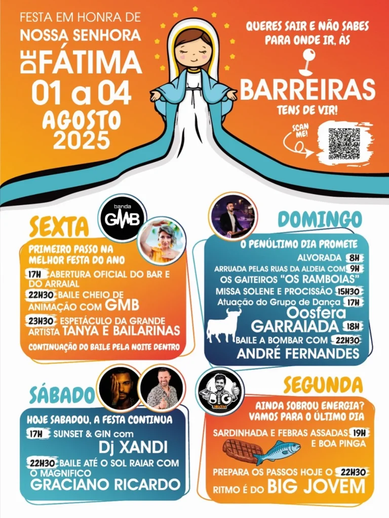 Festa da Senhora de Fátima 2025 em Barreiras