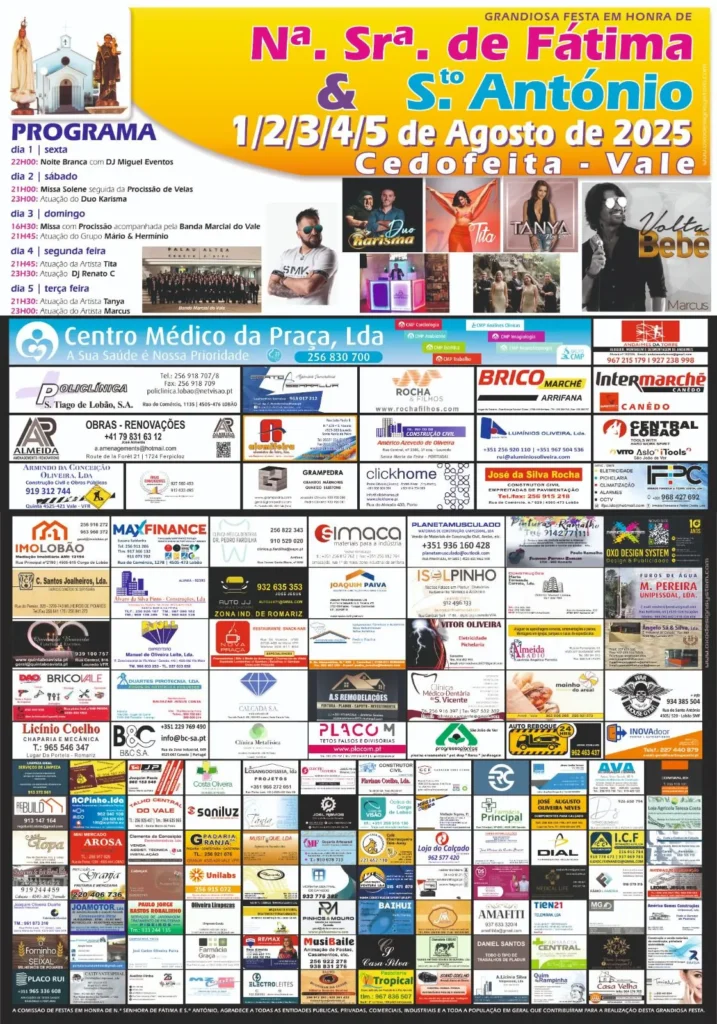 Festas da Senhora de Fátima 2025 em Cedofeita