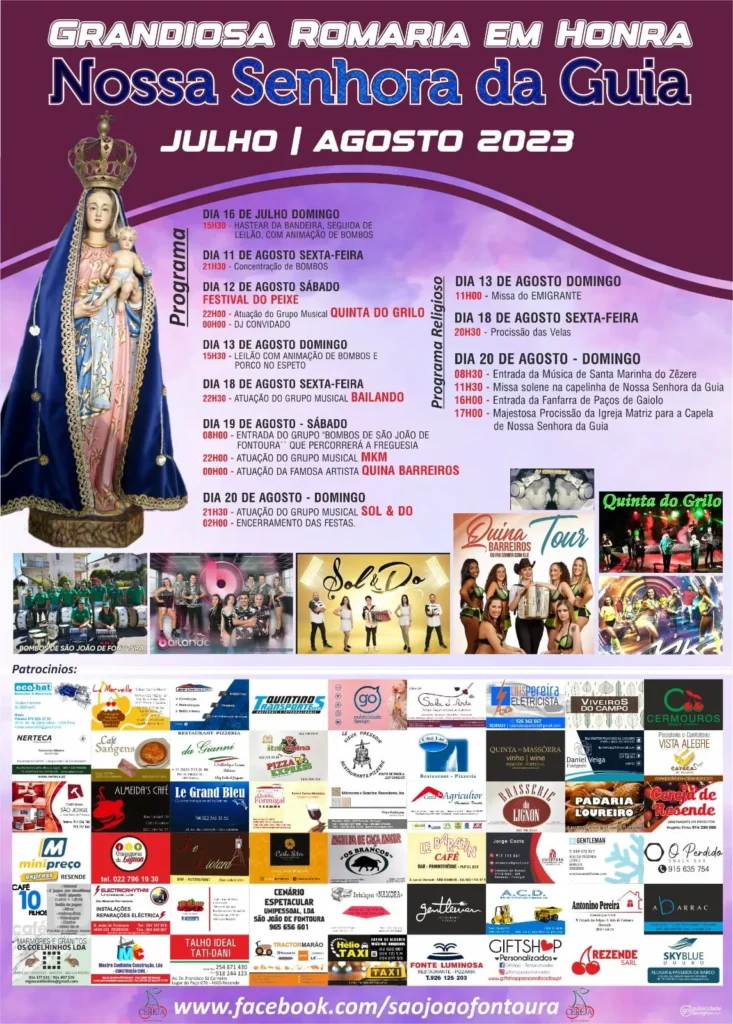 Festas da Senhora da Guia 2025 em Resende