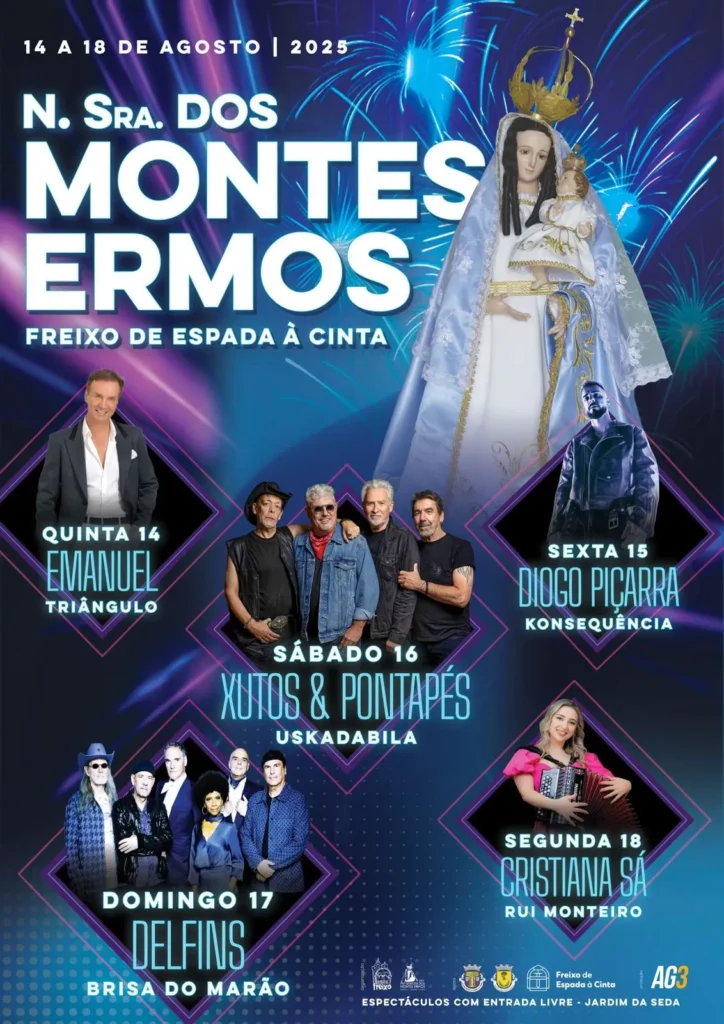 Festas da Senhora dos Montes Ermos 2025 em Freixo de Espada à Cinta
