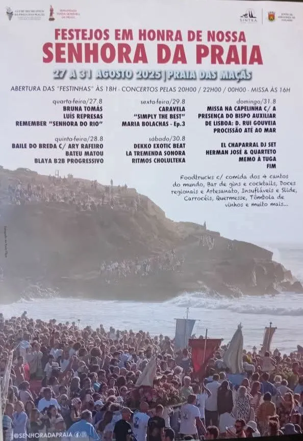 Festas da Senhora Praia 2025 em Praia das Maçãs