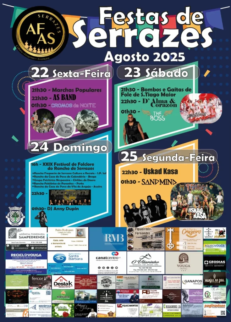 Festas de Serrazes 2025