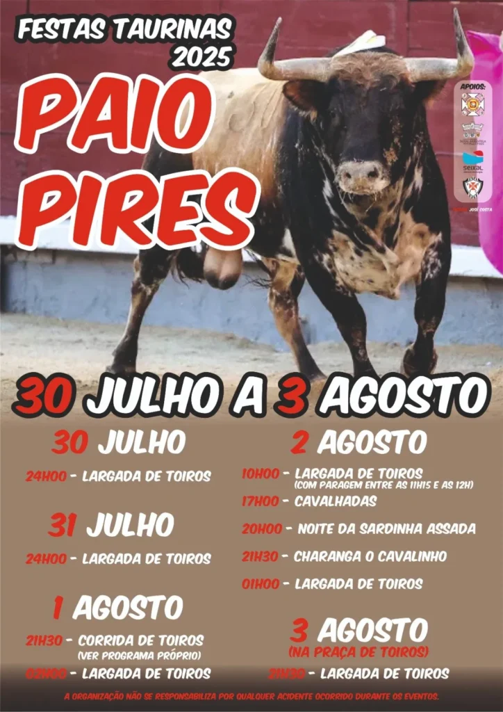 Festas Taurinas de Paio Pires 2025