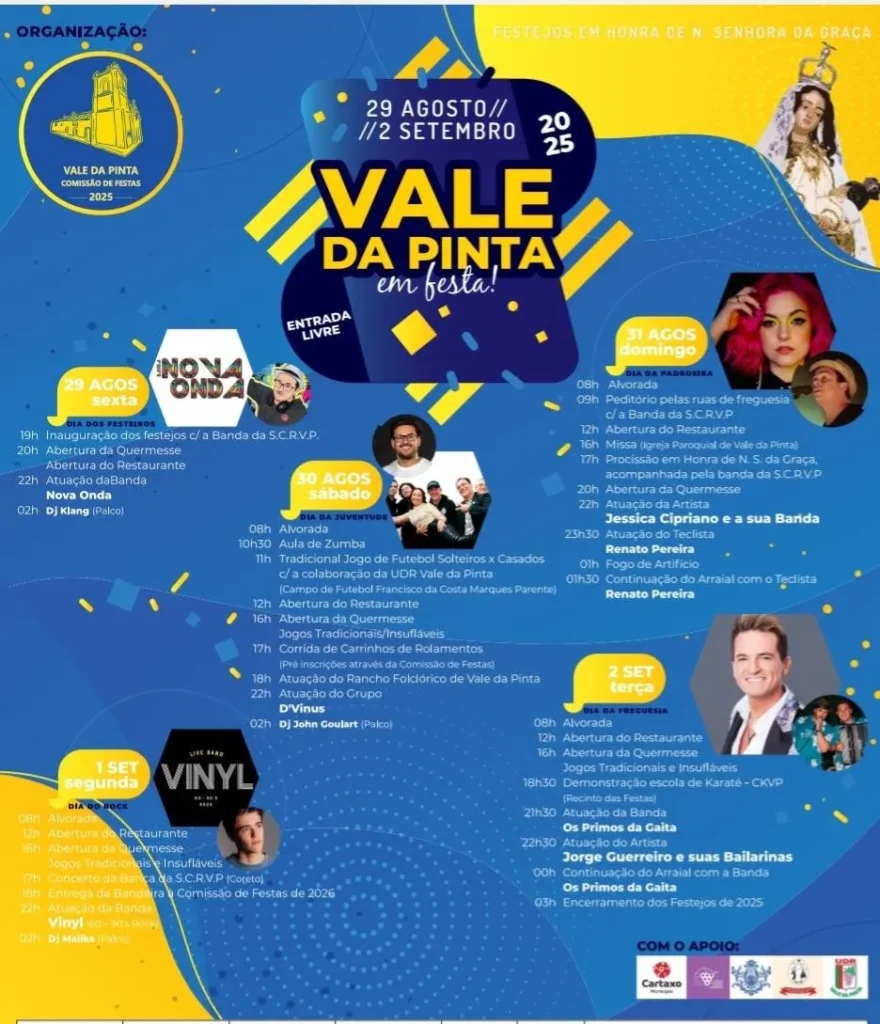 Festas de Vale da Pinta 2025