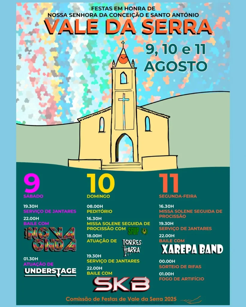 Festas de Vale da Serra 2025