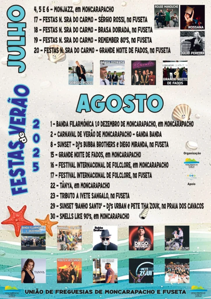 Festas de Verão de Moncarapacho e Fuseta 2025