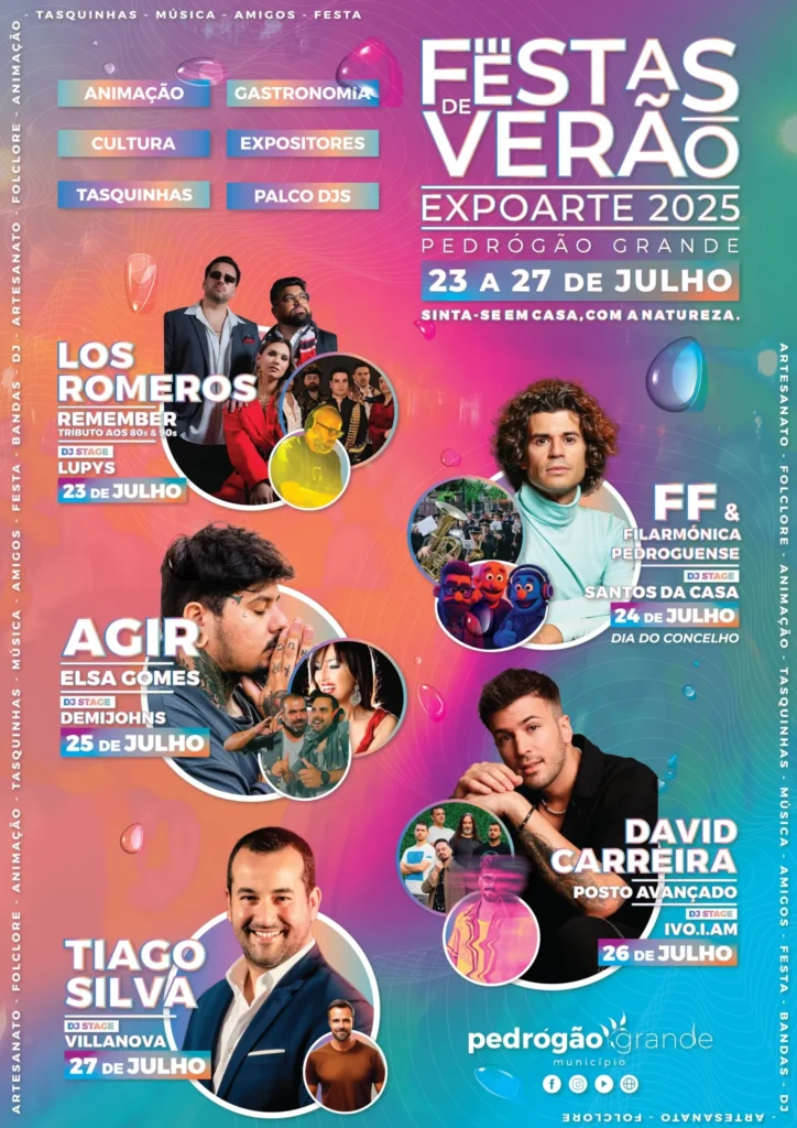 Festas de Verão 2025 em Pedrógão Grande